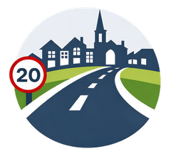 Dunblane Community Speedwatch logo